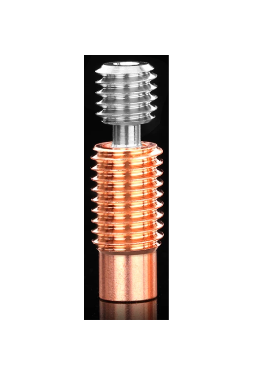 V5 / V6 Bi-Metal Heatbreak Titanium Alloy & Copper - Threaded Body